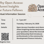 Why Open Access? Alumni Insights for Future Fellows